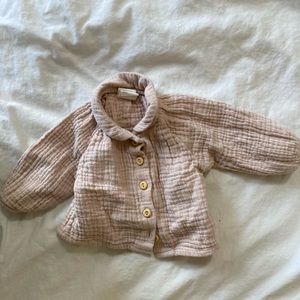 H&M gauze shirt new born